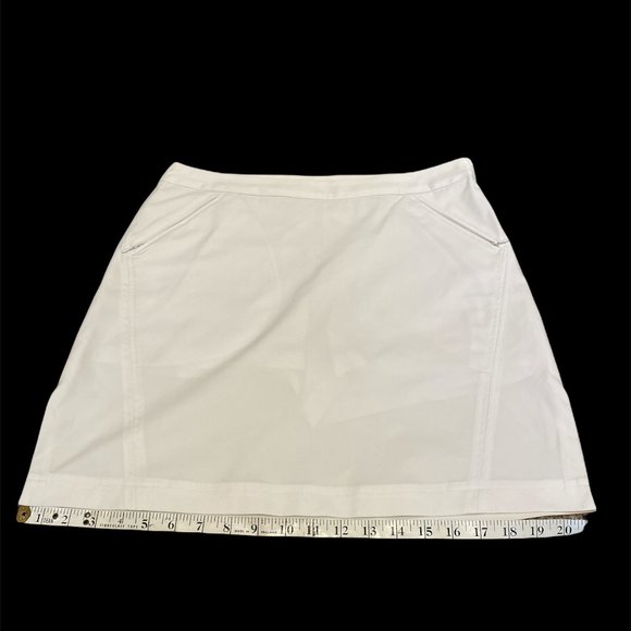 COPY - CALLOWAY Golf Skort Shorts under Skirt Sz 8-10 Stretchy Zip Pockets - Picture 4 of 10